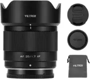 Viltrox AF 35mm f/1.7 APS-C Lens for Fuji X Mount for Fujifilm X-Mount Cameras