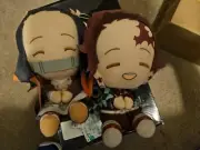 Tanjiro And Nezuko Kamado Plush Set Demon Slayer