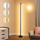 Modern LED Floor Lamp, with Top Reading Light, Bright Minimalist Dimmable 3 C...