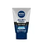 NIVEA MEN All in 1 Charcoal Face Wash 100g Refreshes Skin with Vitamin C