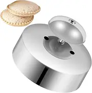 Sandwich Cutter and Sealer Round Sandwich Sealer 304 Stainless Steel Sandwich Maker Smooth Pastry Cookies Mold Sandwich Sealer and Decruster for Sandwich Baking Tools (1pcs)