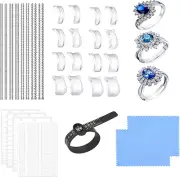 Ring Sizer Adjuster for Loose Rings, 187 Piece Ring Size Adjuster Set, W/16 Plug
