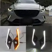 Fog light Daytime Running Light DRL LED Day Light For Mazda CX-3 CX3 2016-2019 (for: Mazda)