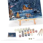 Real Licensed Artwork Paint by Numbers Kit for Adults - 16" Framed Canvas