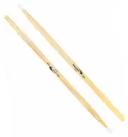 Percussion Plus Hickory Wood with Nylon Tip 5A Drum Sticks