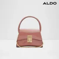 在飛比找momo購物網優惠-【ALDO】ANGELIE-時尚名媛鎖頭鍊條包-女包(咖啡色