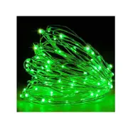 Christmas Fairy Lights 300LED Copper Wire Twinkle String Lights for Garden Party Indoor Decor -Green