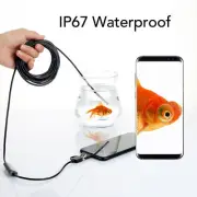 Endoscope 5.5mm USB Borescope Camera Waterproof For Inspection Maintenance.