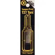 Best Way Tools T27 Tamperproof Torx Security 1 In. 1/4 In. Hex Screwdriver Bit
