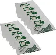 10 Pk Microfiber Vacuum Dust Bags Fit Numatic Henry Hetty Basil Extra Eco Turbo