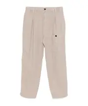 straight-leg trousers 52 light brown