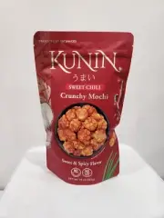 2 Bags Kunin Cruncy Mochi Sweet Chili Asian Rice Cracker Snack 10 Oz 180snacks