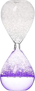 Bubble Hourglass - Decorative Water Timer, Modern Hourglass Timer | Handmade Dream Foam Hourglass Timer, Classic Water Hourglass for , Desk, Living Room, Home Decoration, Art Handmade