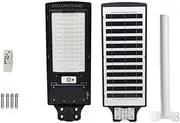 Outdoor 200W Solar Light, IP66 Waterproof Solar Street Light with Remote Control Motion Sensing, Pole Mounted Or Wall Mounted