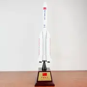 1:150 48CM China Long March CZ-5B Carrier Rocket Diecast Aerospace ​​Model