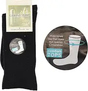 6x 100% Cotton Diabetic Loose Top Thermal Socks Wide Comfort Medical Circulation