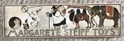 ❤️Margarete Steiff Toys Enamel Sign Teddy Bear Catalog Boutique Collector Item❤️