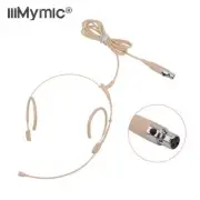 Upgrade Electret Condenser Headset Mic 3-Pin XLR TA3F for AKG Samson Body Pack