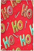 GAIREG Christmas Gingerbread Cookies Drying Dish Towel, 28x18 Inches Absorbent Printed Hand Towels, Set of 4
