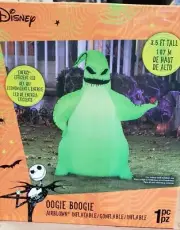 Gemmy 3.5ft Oogie Boogie Nightmare Before Christmas Halloween Inflatable