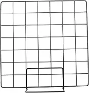 LABRIMP Versatile Display Stand with Holder Stylish Countertop Rack for Artwork Photos and Booth Setup Base Design for Attractive Showcasing