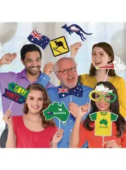 Australia Day Aussie Photo Props Kit