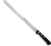 ARCOS Universal Knife - Nitrum Stainless Steel Blade 28 cm, Ergonomic Handle Made of Polyoxymethylene, Ideal for Daily Use - Black, Universal Series