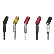"Magnetic Hex Ring Screwdriver Bit 1/4"" Quick Change Holder Extension Rod High-Quality Construction Versatile for Drillin"