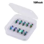 Catch More Fish with 5/10pcs Fly Hooks Feather Sequin Fishing Lures Bait