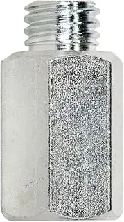 Buff and Shine - Double Sided Pad Adapter for Polishers & Double Sided Wool Buffing Pads - Zinc Plated Steel - Male 5/8" x 11 Female 5/8" x 11 - (BFS-1400)