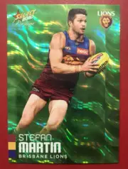 2020 AFL Select Footy Stars Prestige GREEN PARALLEL STEFAN MARTIN #16 007/60