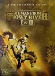 The Man From Snowy River 1&2 - 2 Disc Collectors Edition DVD R4 New FREE POST