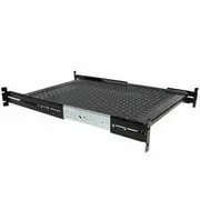StarTech 2U Sliding Vented Rack Mount Shelf - UNISLDSHF19