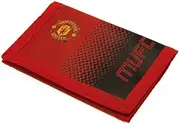 Manchester United FC Touch Fastening Fade Design Nylon Wallet (UK Size: One Size) (Red/Black)