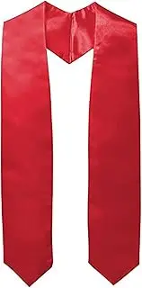 [Generic] Graduation Stole Sash | 62in Satin Stole | Classic Unisex Graduation Accessory For Academic Ceremonies