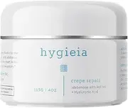 Hygieia Crepey Skin Liposomal Repair Cream – Anti-Aging Crepe Corrector Lotion for Loose Skin (Arms, Neck & Body) & Wrinkles – Retinol & Hyaluronic Acid Firming Cream with Idebenone – Made in USA, 4oz