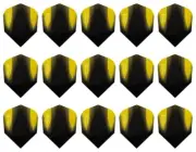 5 New Sets Harrows Sonic X Standard Dart Flights – Ships w/ Tracking - Yellow