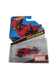 2014 Hot Wheels Marvel Spider-Man Hot Rod Diecast Car NEW In box