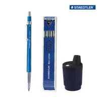 在飛比找momo購物網優惠-【STAEDTLER 施德樓】製圖用具3件組(含工程筆/筆芯