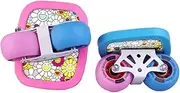 Mini Split Skateboard for Kids Teens Adults, Maple Pedal Drift Skates with Precision Bearings and Rugged Wheels