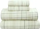 4 Piece 100% Cotton Flannel Sheets Twin Size Bed Set - Warm & Extra Soft, Hig...