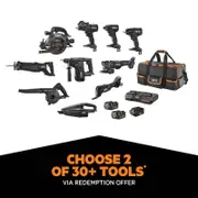 AEG 18V FUSION Limited Edition 10-Piece Combo 8Ah/5Ah FORCE Kit