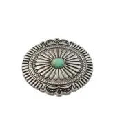 Western Oval sliding concho
