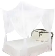 Foldable Mosquito Net, Canopy Mosquito Net, Folding Universal Size for Full to King Size Bed Covering Beds(White)