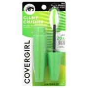 Clump Crusher Mascara by Lash Blast, 20X Volume, Double-Sided Brush, Cruelty-Fre