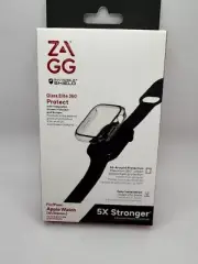 ZAGG InvisibleShield Glass Elite 360 for Apple Watch Series 9,8,7,6,Se 41/40mm