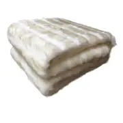 Faux Fur Luxury Animal Throw Rug 127 x 152 cm