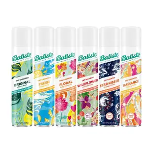 【Batiste 芭緹絲官方直營】乾洗髮 200ml x3入組(去油/蓬鬆/贈髮圈1入)