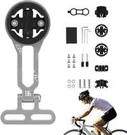 Cycling Tech Mount -Out Front bikes Computer Mount, Stopwatch Holder for bikes | Adjustable Aluminum Alloy Handlebar Stopwatch Bracket, Cycling Accessories Compatible with bikes Lights