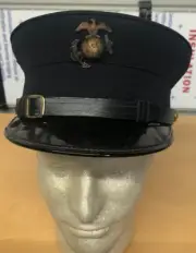 REPRODUCTION WW1 USMC Marine Corps Bell Cap